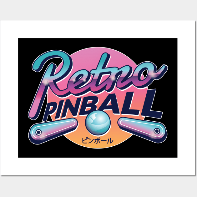 Retro Pinball Wall Art by soondoock